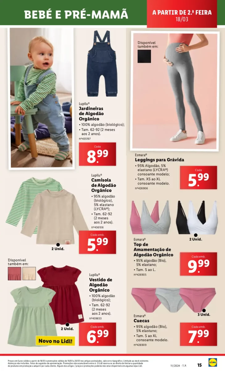 Antevis&atilde;o Folheto LiDL Novidades (a partir de 14 mar&ccedil;o)