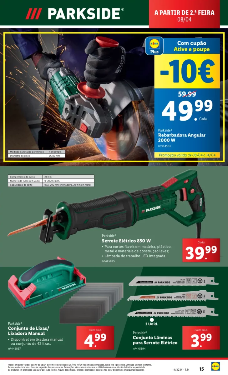 Antevis&atilde;o Folheto LiDL Novidades (a partir de 4 abril)