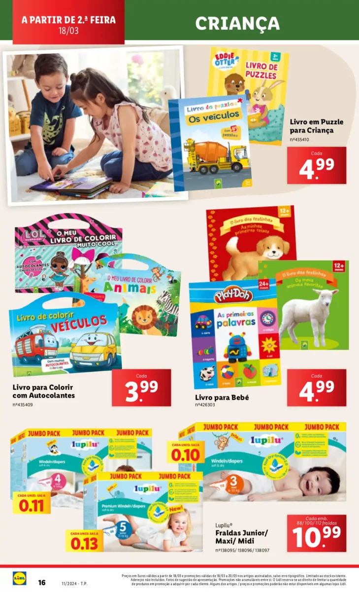 Antevis&atilde;o Folheto LiDL Novidades (a partir de 14 mar&ccedil;o)