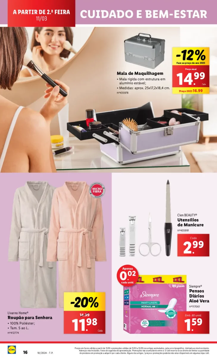 Antevis&atilde;o Folheto LiDL Novidades (a partir de 7 mar&ccedil;o)