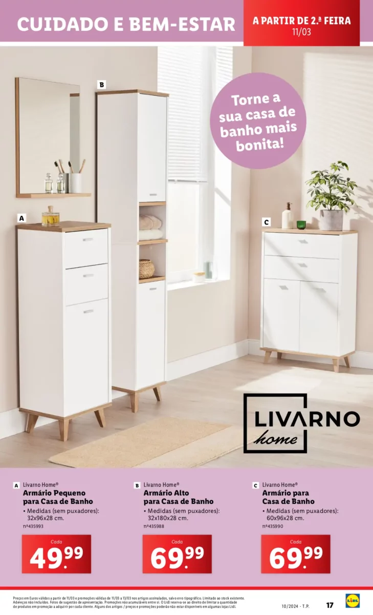 Antevis&atilde;o Folheto LiDL Novidades (a partir de 7 mar&ccedil;o)