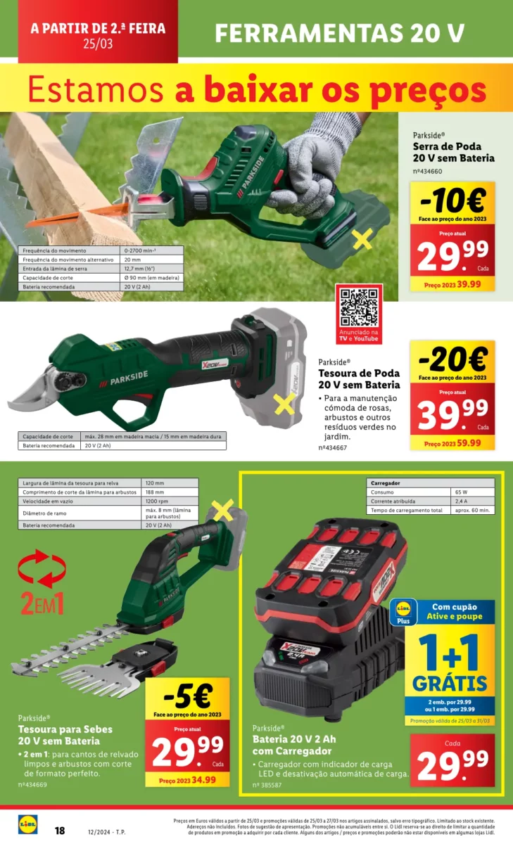 Antevis&atilde;o Folheto LiDL Novidades (a partir de 21 mar&ccedil;o)