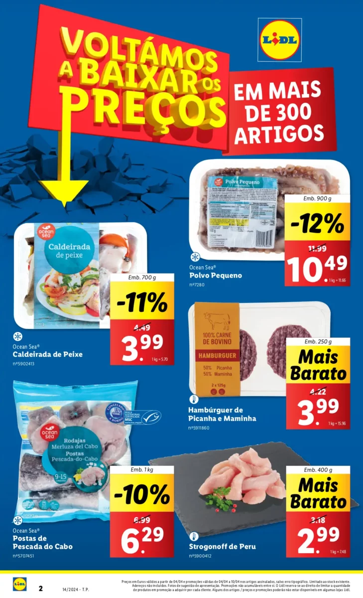 Antevis&atilde;o Folheto LiDL Novidades (a partir de 4 abril)