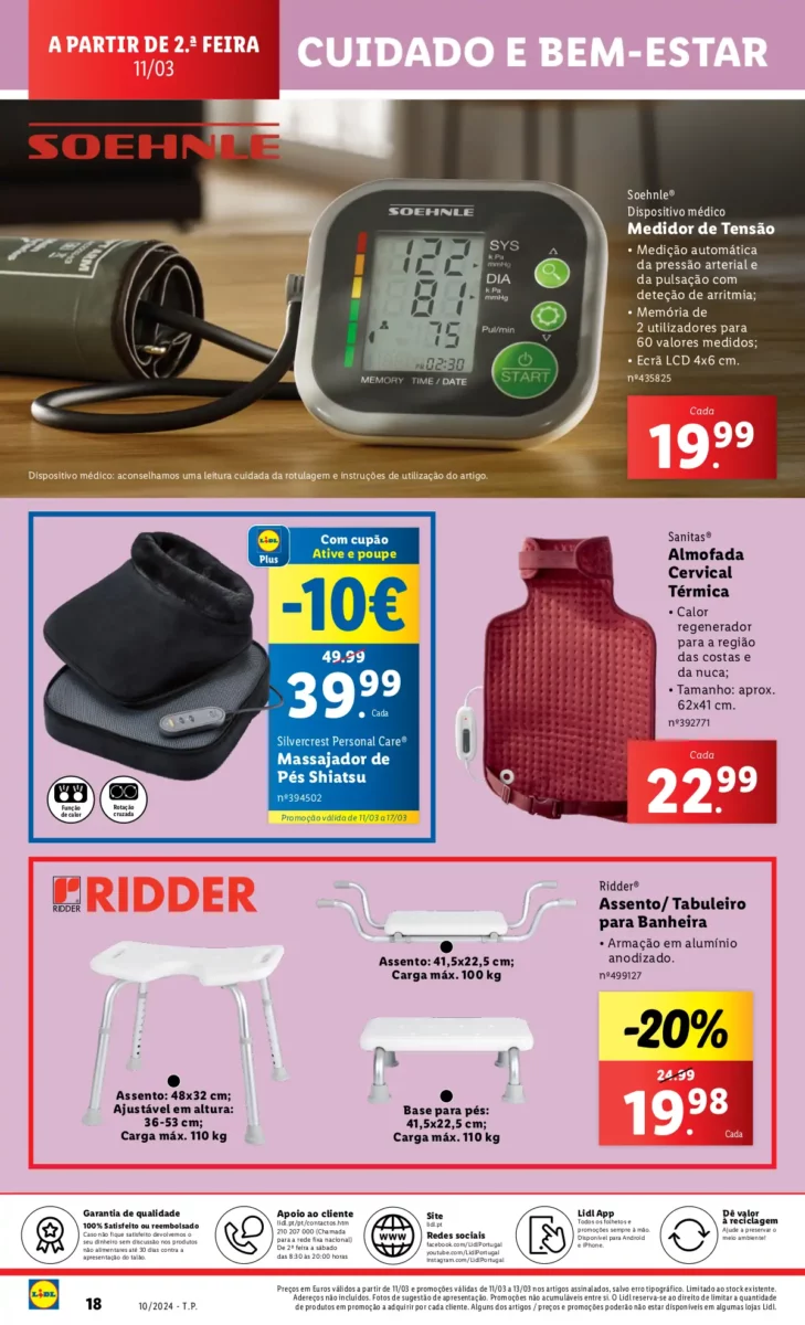 Antevis&atilde;o Folheto LiDL Novidades (a partir de 7 mar&ccedil;o)