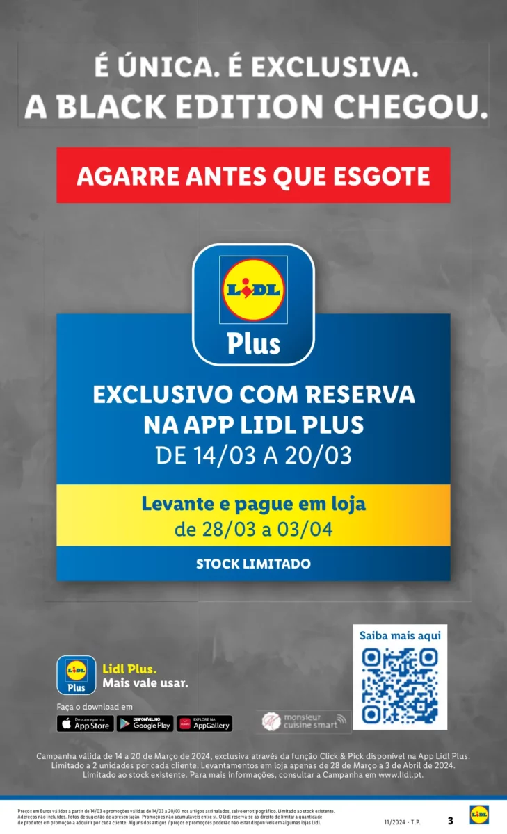 Antevis&atilde;o Folheto LiDL Novidades (a partir de 14 mar&ccedil;o)