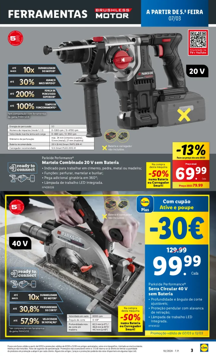 Antevis&atilde;o Folheto LiDL Novidades (a partir de 7 mar&ccedil;o)