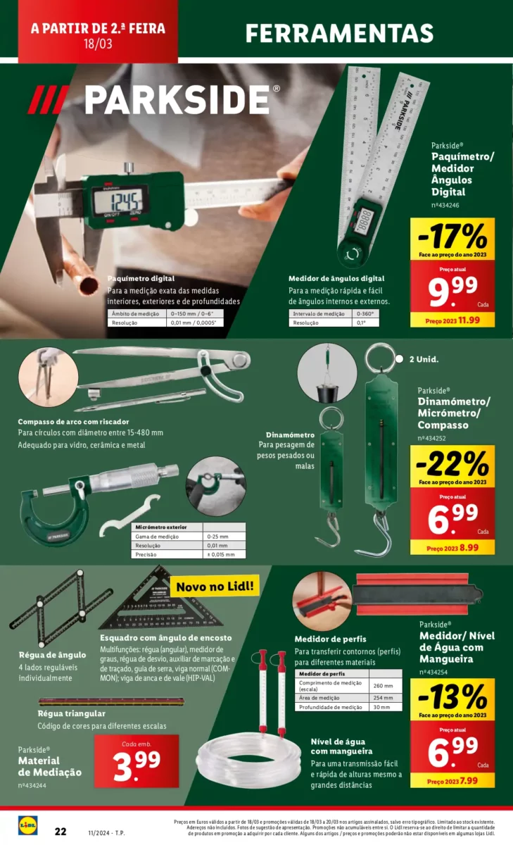 Antevis&atilde;o Folheto LiDL Novidades (a partir de 14 mar&ccedil;o)