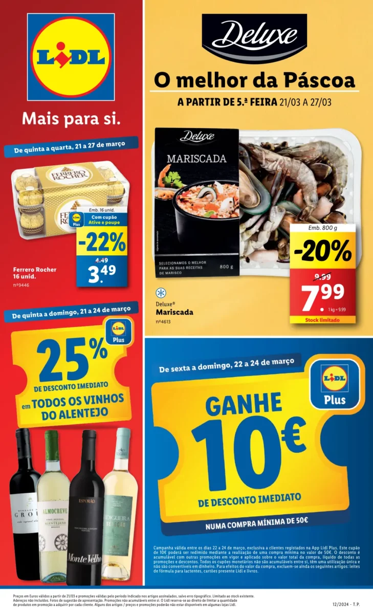 Antevis&atilde;o Folheto LiDL Novidades (a partir de 21 mar&ccedil;o)