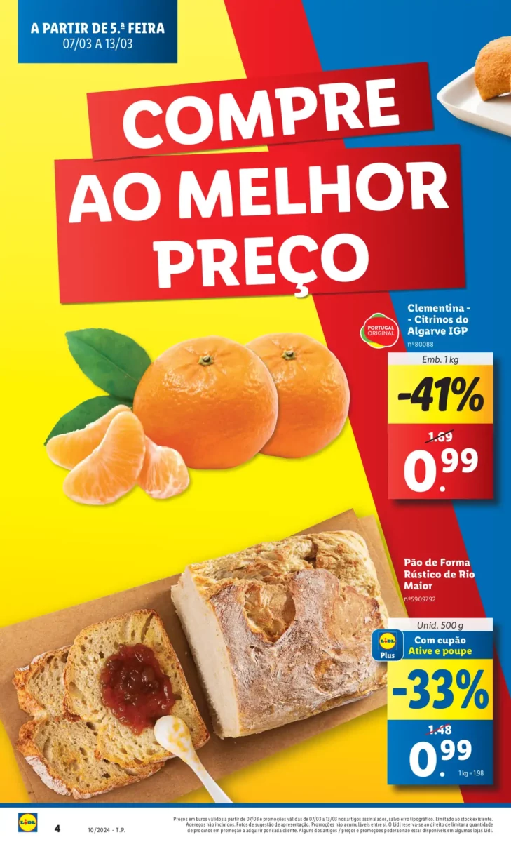 Antevis&atilde;o Folheto LiDL Novidades (a partir de 7 mar&ccedil;o)