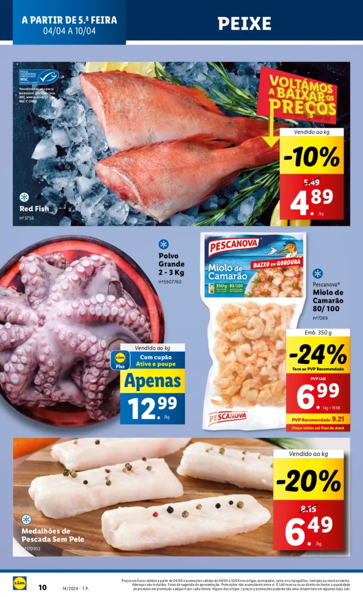 Antevis&atilde;o Folheto LiDL Novidades (a partir de 4 abril)