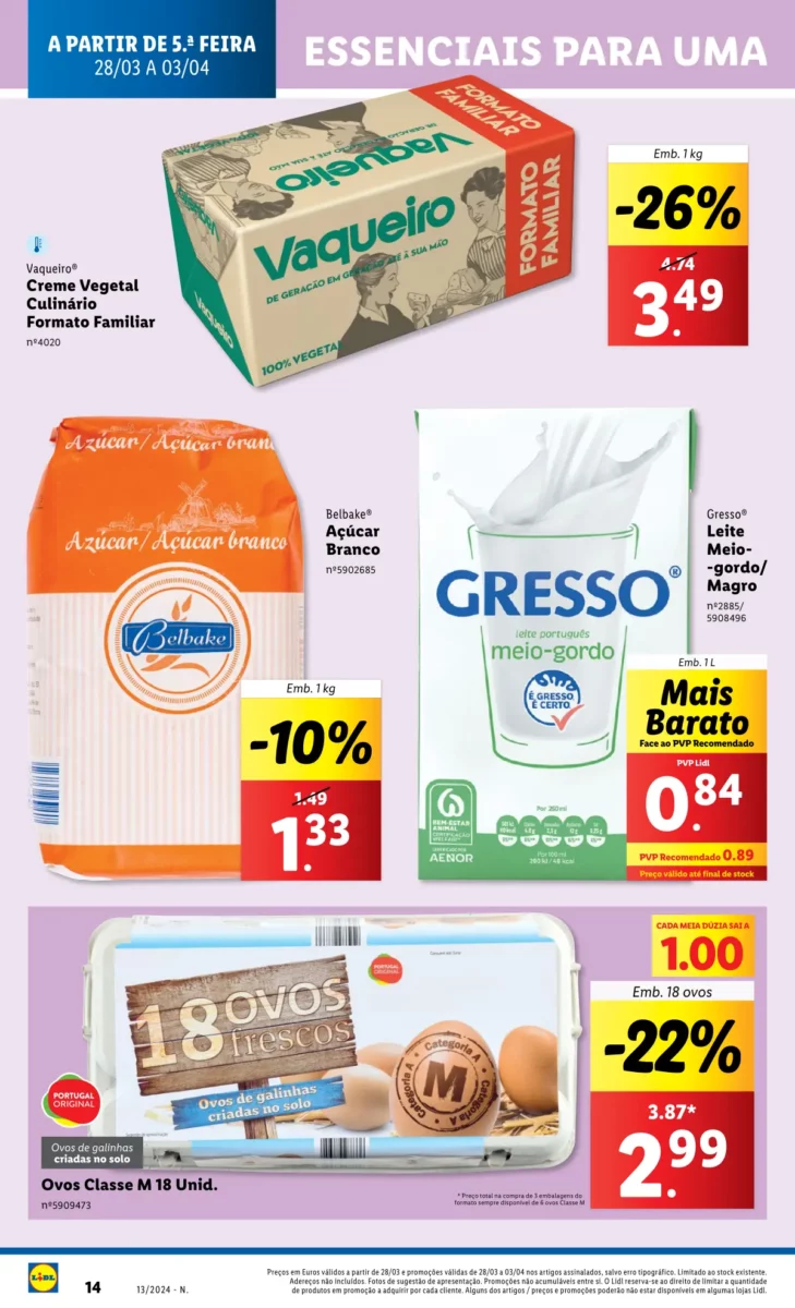 Antevis&atilde;o Folheto LiDL Novidades (a partir de 28 mar&ccedil;o)