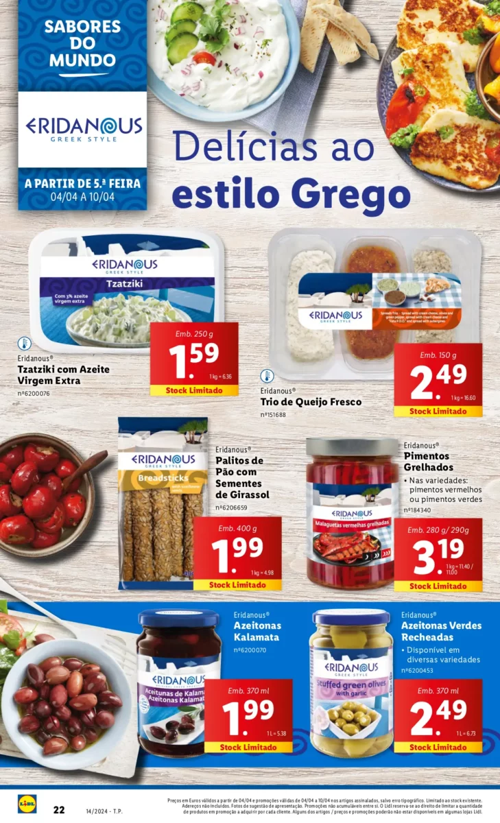 Antevis&atilde;o Folheto LiDL Novidades (a partir de 4 abril)
