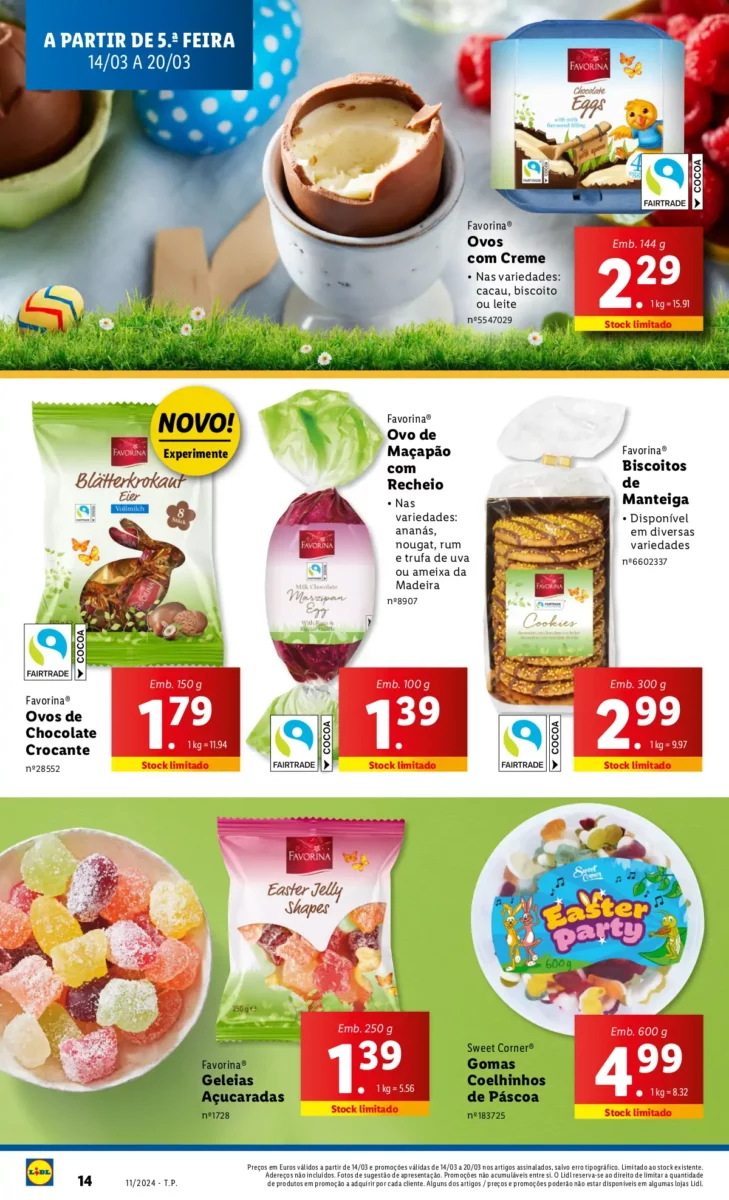 Antevis&atilde;o Folheto LiDL Novidades (a partir de 14 mar&ccedil;o)