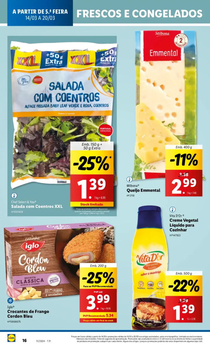 Antevis&atilde;o Folheto LiDL Novidades (a partir de 14 mar&ccedil;o)