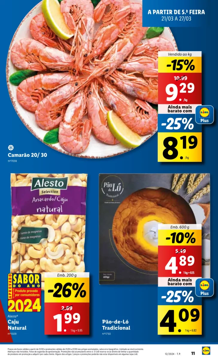 Antevis&atilde;o Folheto LiDL Promo&ccedil;&otilde;es (21 a 27 mar&ccedil;o)
