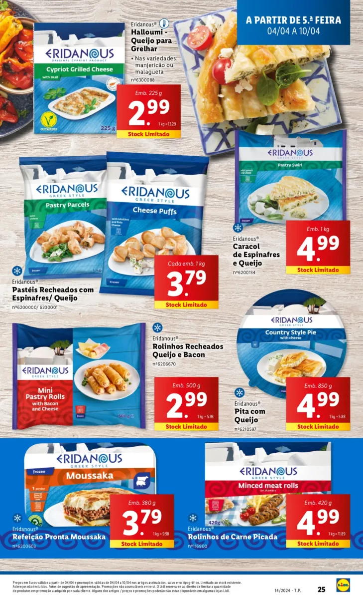 Antevis&atilde;o Folheto LiDL Novidades (a partir de 4 abril)