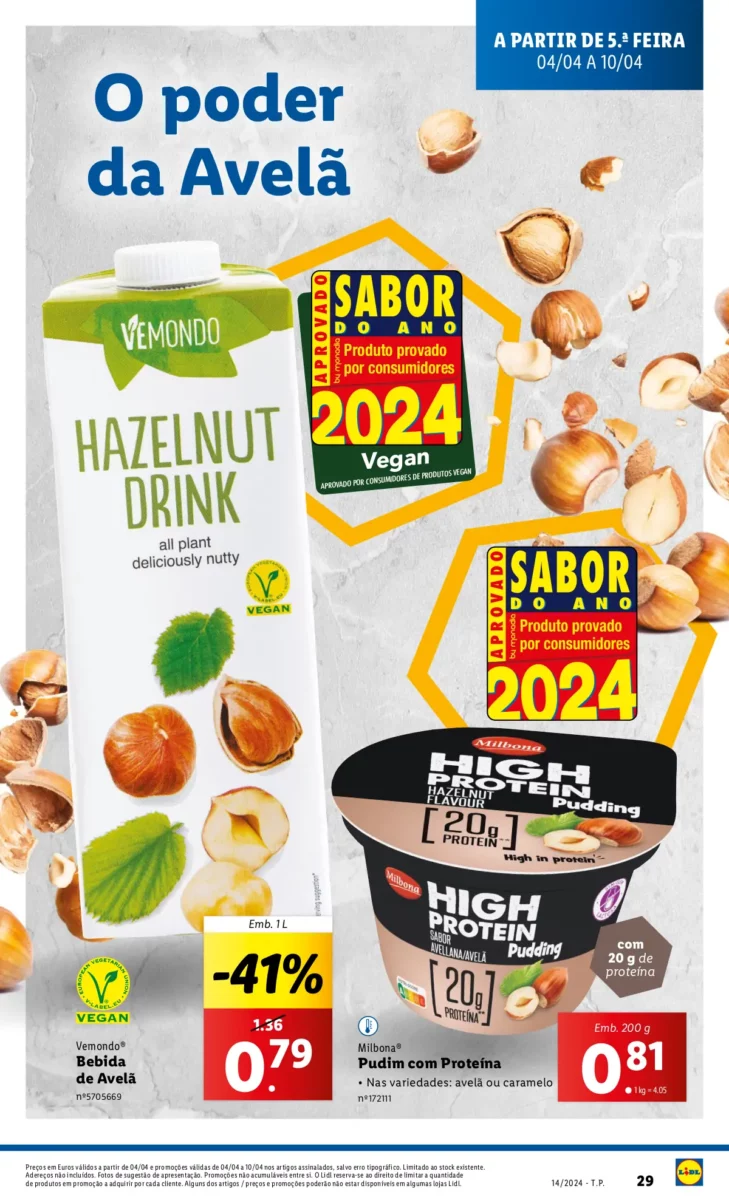 Antevis&atilde;o Folheto LiDL Novidades (a partir de 4 abril)