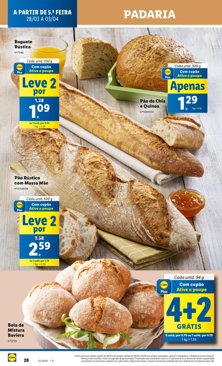 Antevis&atilde;o Folheto LiDL Novidades (a partir de 28 mar&ccedil;o)