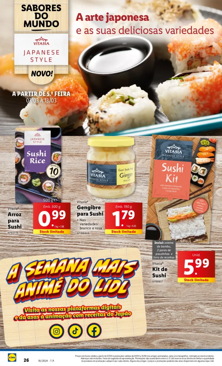 Antevis&atilde;o Folheto LiDL Novidades (a partir de 7 mar&ccedil;o)