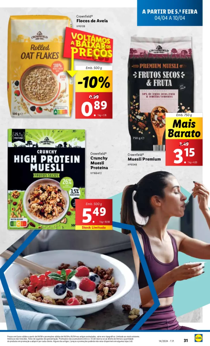 Antevis&atilde;o Folheto LiDL Novidades (a partir de 4 abril)
