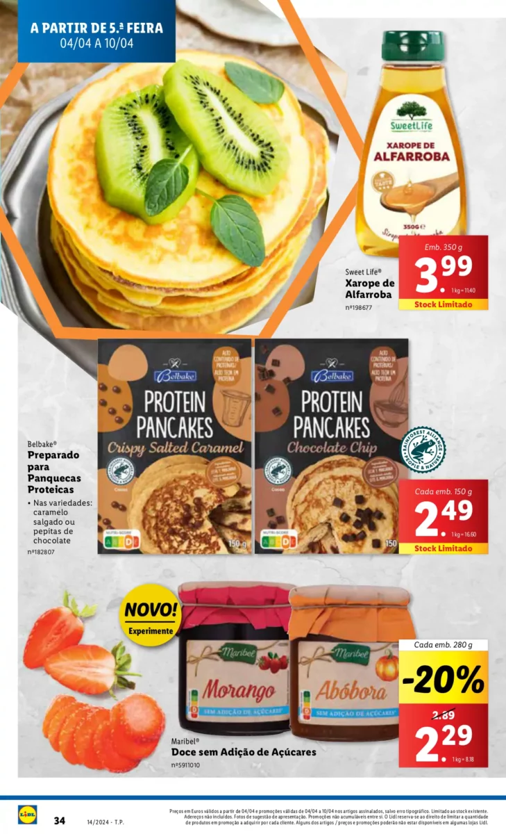 Antevis&atilde;o Folheto LiDL Novidades (a partir de 4 abril)
