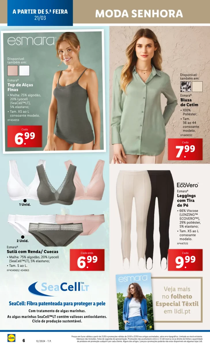 Antevis&atilde;o Folheto LiDL Novidades (a partir de 21 mar&ccedil;o)