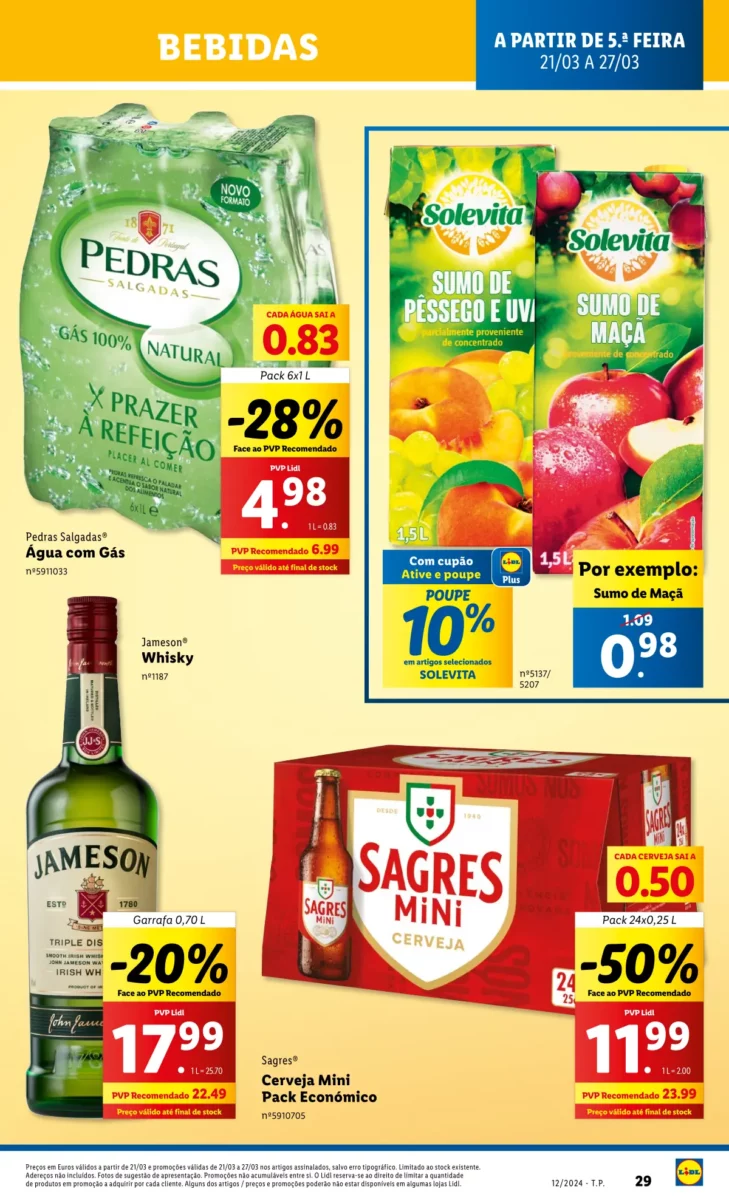 Antevis&atilde;o Folheto LiDL Promo&ccedil;&otilde;es (21 a 27 mar&ccedil;o)