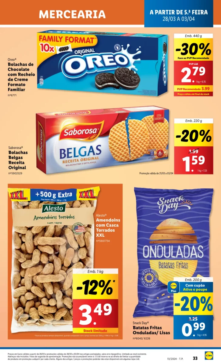 Antevis&atilde;o Folheto LiDL Novidades (a partir de 28 mar&ccedil;o)