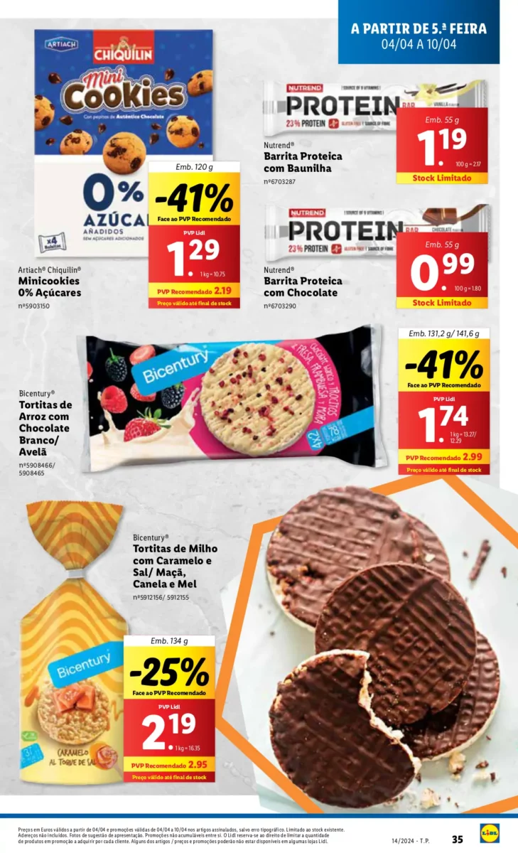 Antevis&atilde;o Folheto LiDL Novidades (a partir de 4 abril)