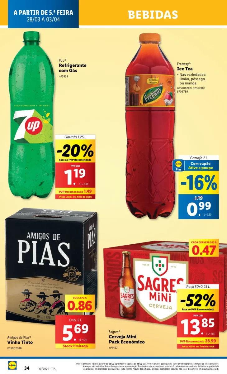 Antevis&atilde;o Folheto LiDL Novidades (a partir de 28 mar&ccedil;o)