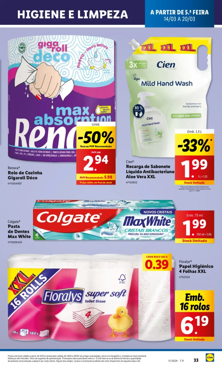 Antevis&atilde;o Folheto LiDL Novidades (a partir de 14 mar&ccedil;o)