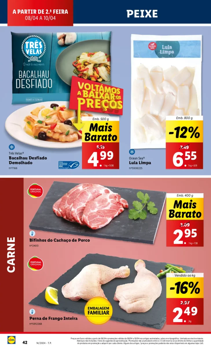 Antevis&atilde;o Folheto LiDL Novidades (a partir de 4 abril)