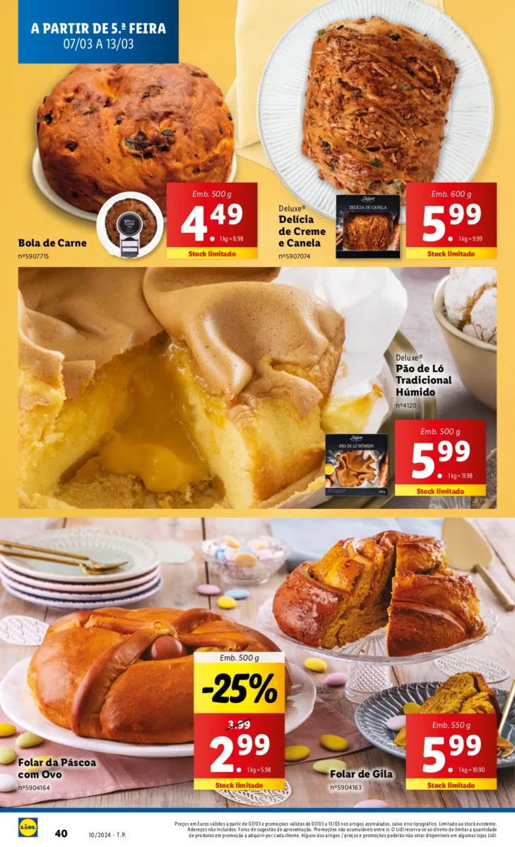 Antevis&atilde;o Folheto LiDL Novidades (a partir de 7 mar&ccedil;o)
