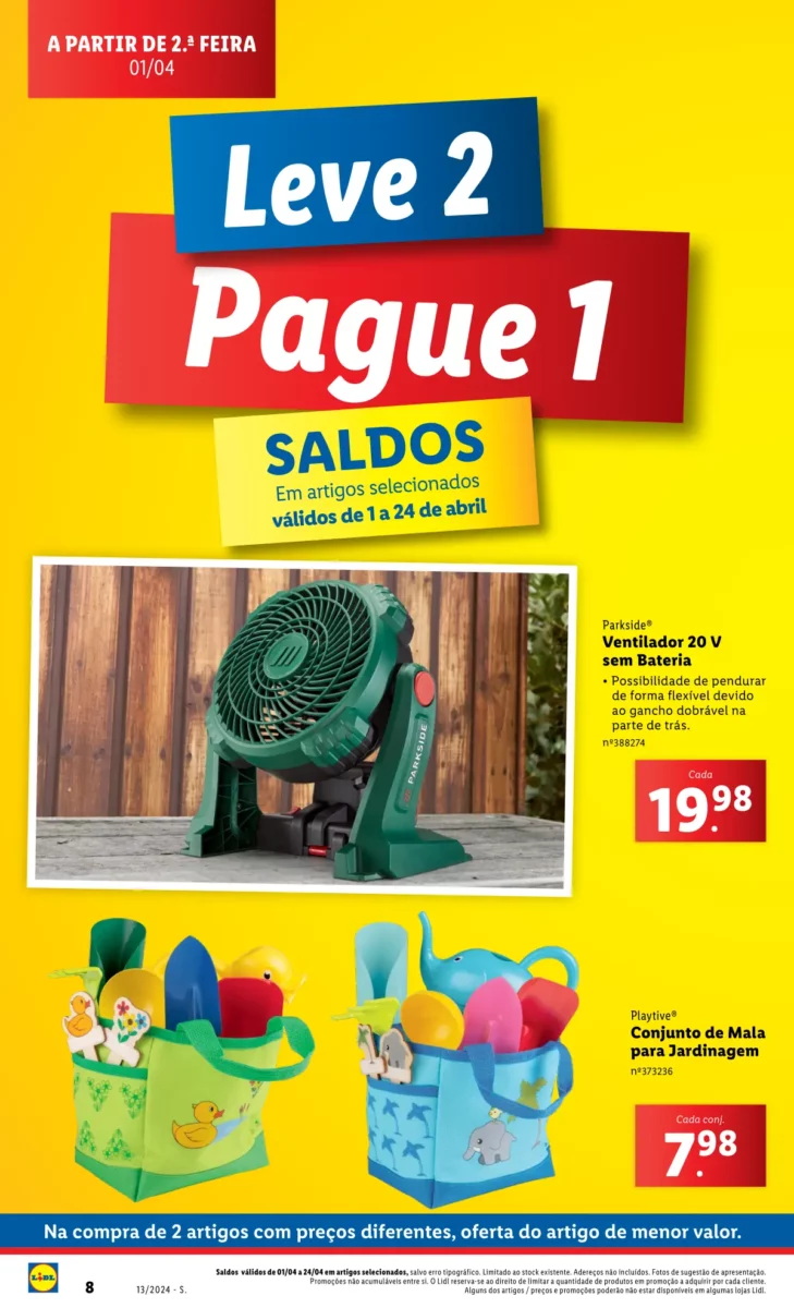 Antevis&atilde;o Folheto LiDL Novidades (a partir de 28 mar&ccedil;o)