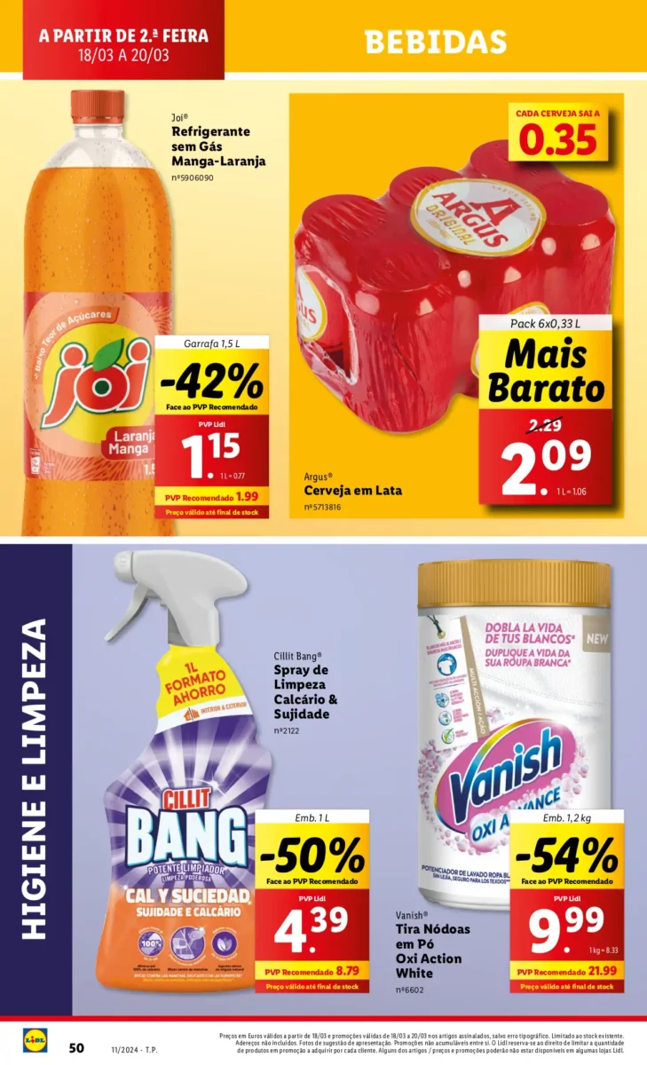 Antevis&atilde;o Folheto LiDL Novidades (a partir de 14 mar&ccedil;o)