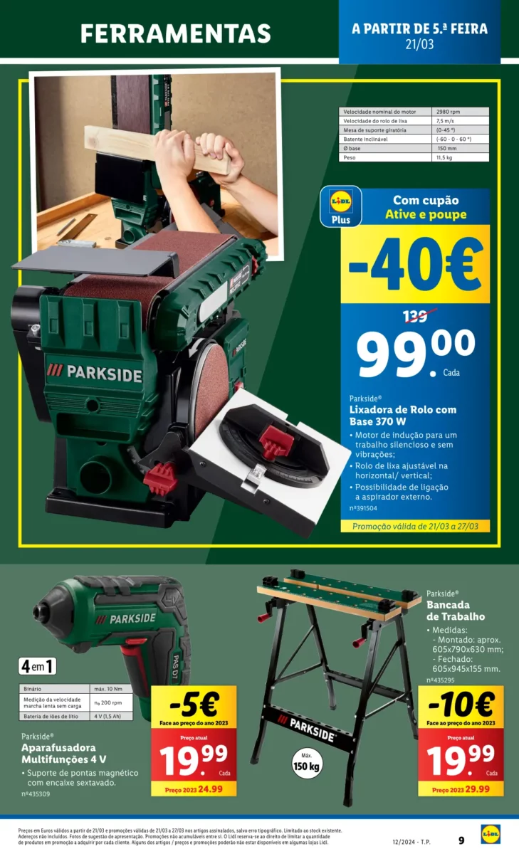 Antevis&atilde;o Folheto LiDL Promo&ccedil;&otilde;es (21 a 27 mar&ccedil;o)