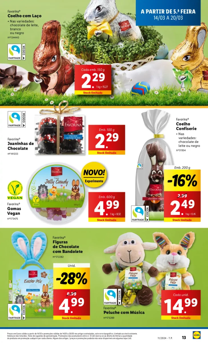 Antevis&atilde;o Folheto LiDL Promo&ccedil;&otilde;es (14 a 20 mar&ccedil;o)