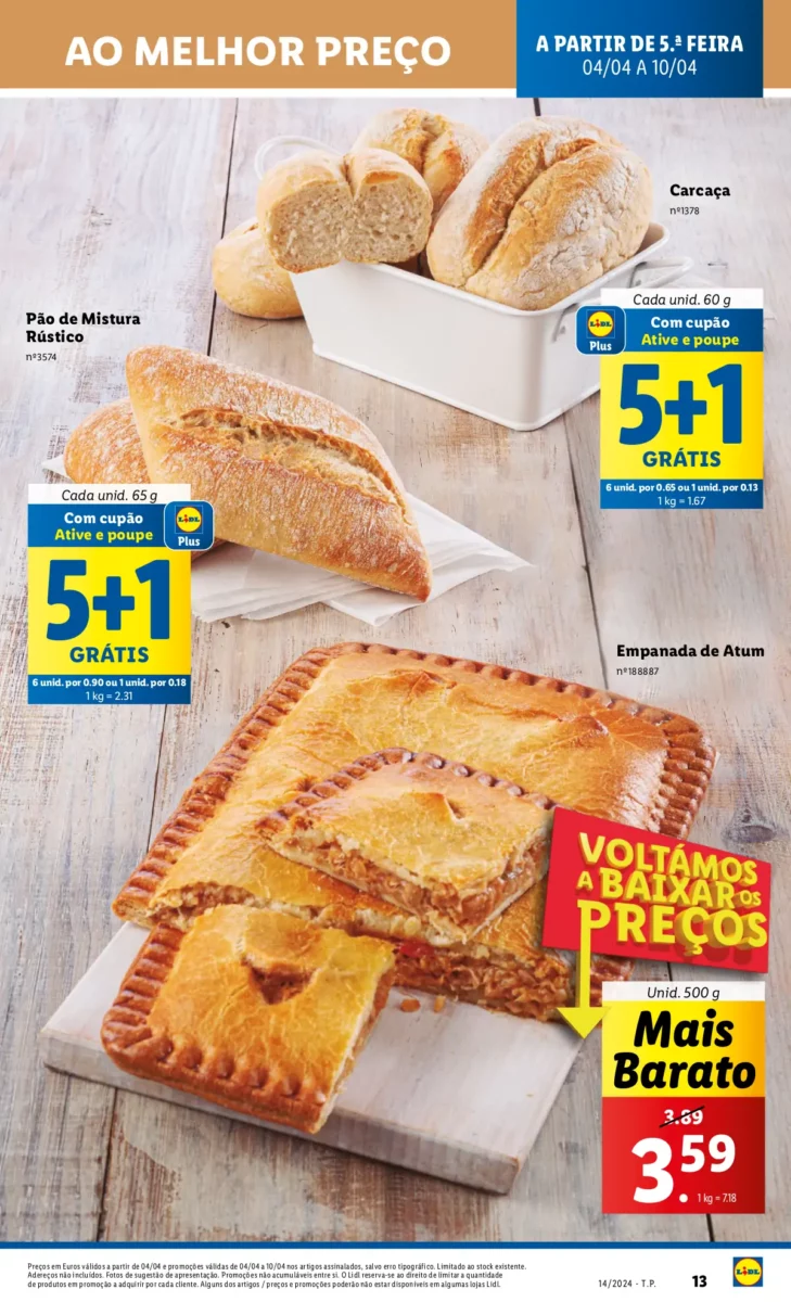 Antevis&atilde;o Folheto LiDL Promo&ccedil;&otilde;es (4 a 10 abril)