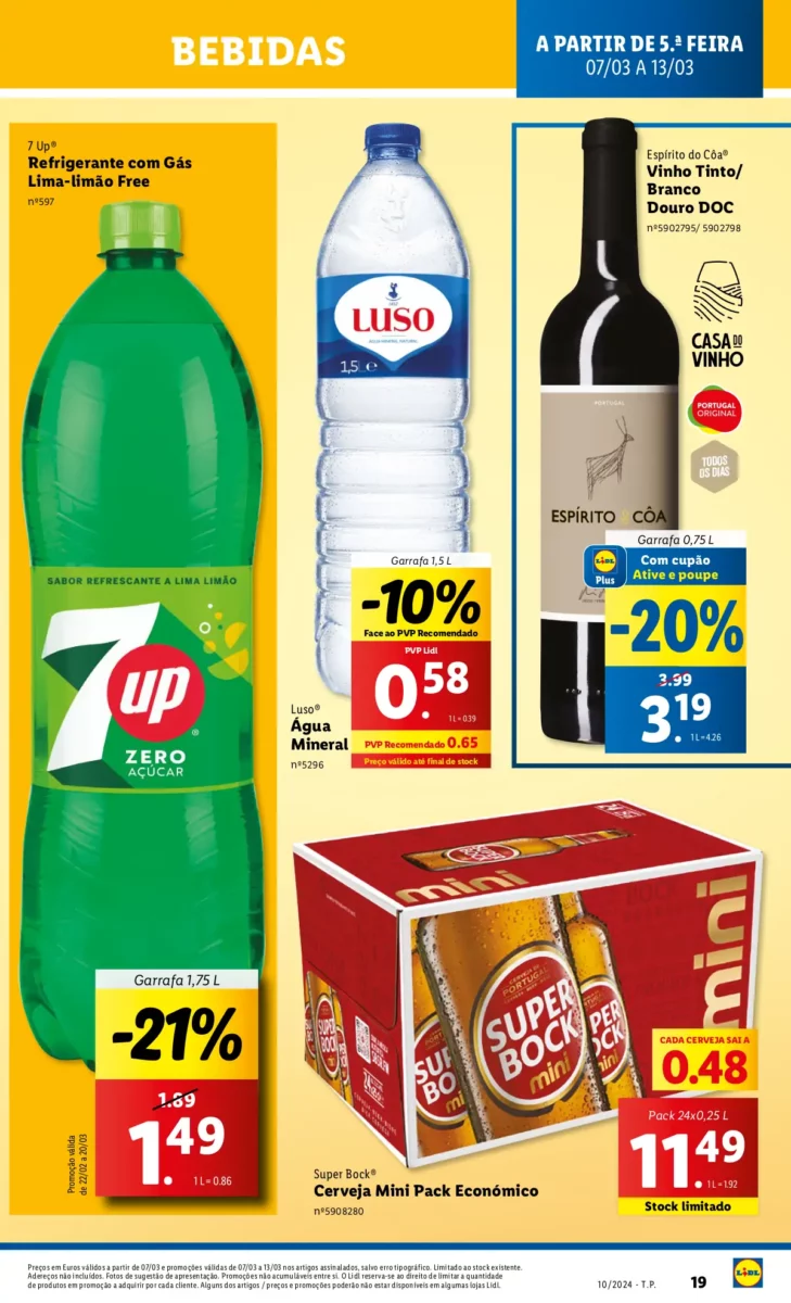 Anteivs&atilde;o Folheto LiDL Promo&ccedil;&otilde;es (7 a 13 mar&ccedil;o)