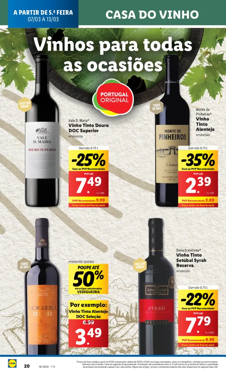 Anteivs&atilde;o Folheto LiDL Promo&ccedil;&otilde;es (7 a 13 mar&ccedil;o)