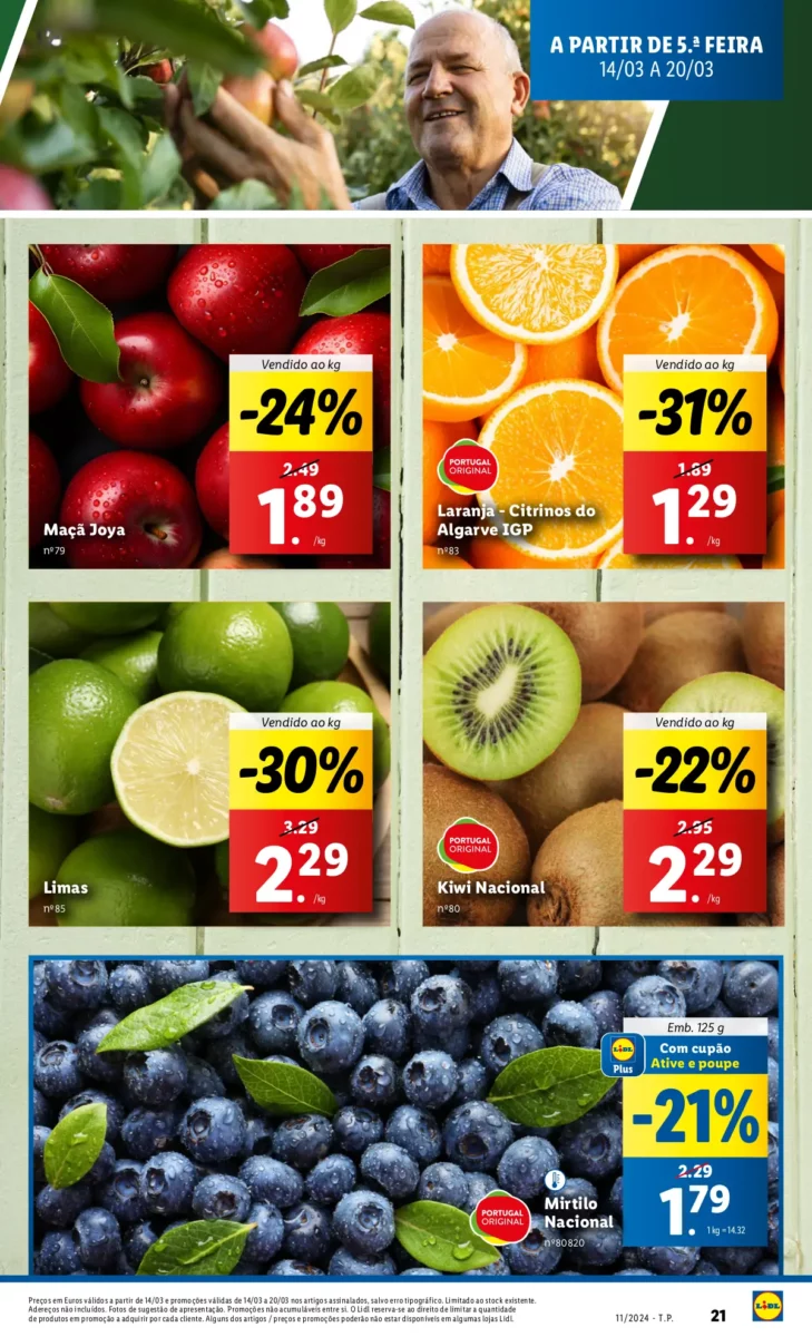 Antevis&atilde;o Folheto LiDL Promo&ccedil;&otilde;es (14 a 20 mar&ccedil;o)