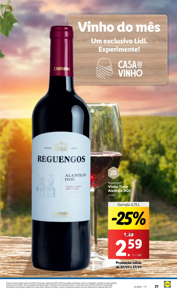 Anteivs&atilde;o Folheto LiDL Promo&ccedil;&otilde;es (7 a 13 mar&ccedil;o)