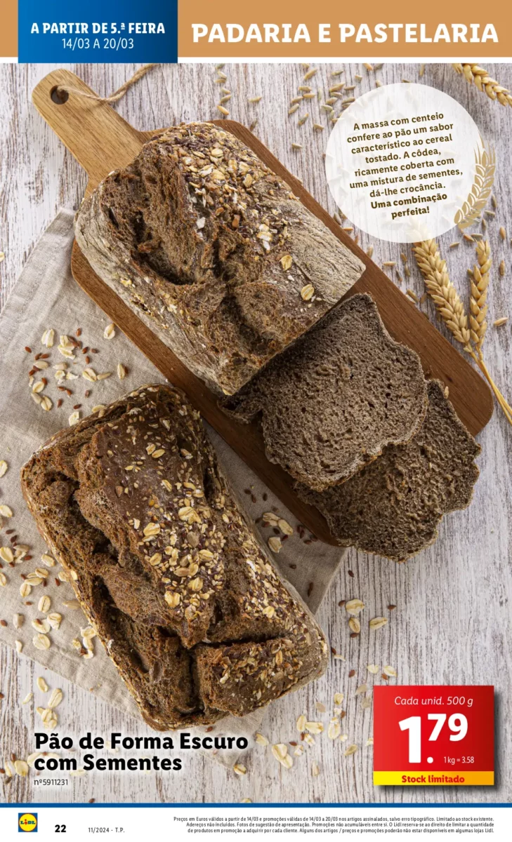 Antevis&atilde;o Folheto LiDL Promo&ccedil;&otilde;es (14 a 20 mar&ccedil;o)