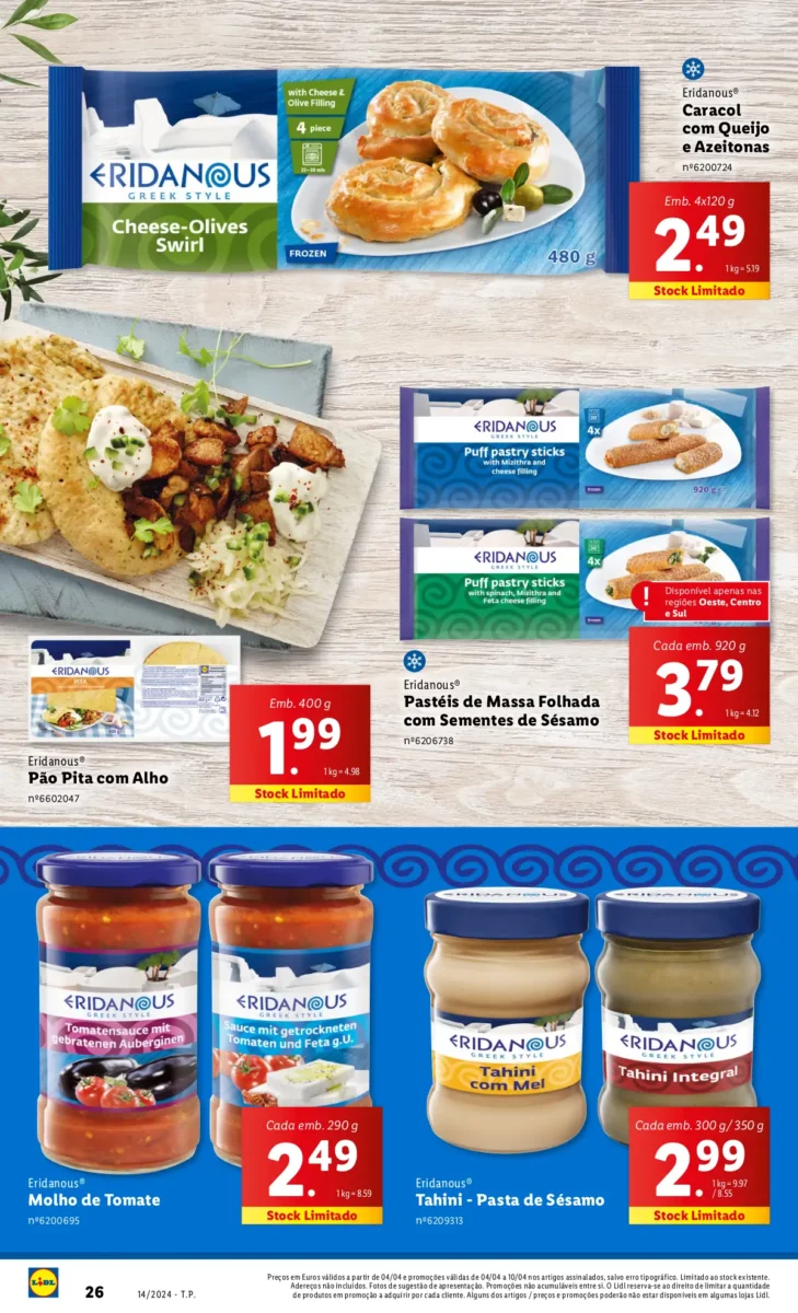 Antevis&atilde;o Folheto LiDL Promo&ccedil;&otilde;es (4 a 10 abril)
