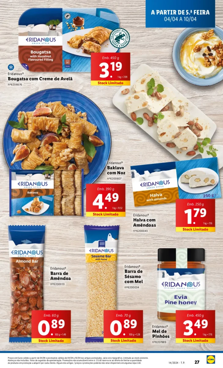 Antevis&atilde;o Folheto LiDL Promo&ccedil;&otilde;es (4 a 10 abril)