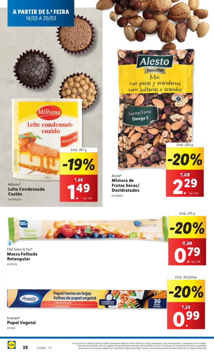 Antevis&atilde;o Folheto LiDL Promo&ccedil;&otilde;es (14 a 20 mar&ccedil;o)