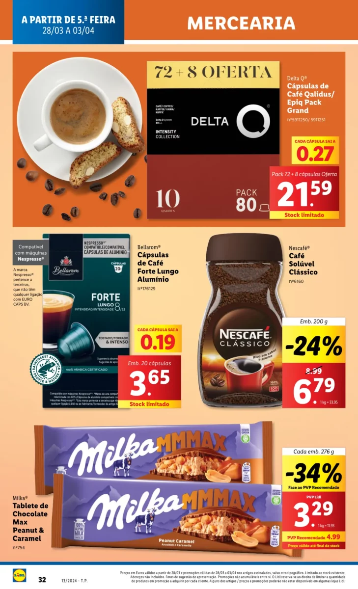 Antevis&atilde;o Folheto LiDL Promo&ccedil;&otilde;es (28 mar&ccedil;o a 3 abril)
