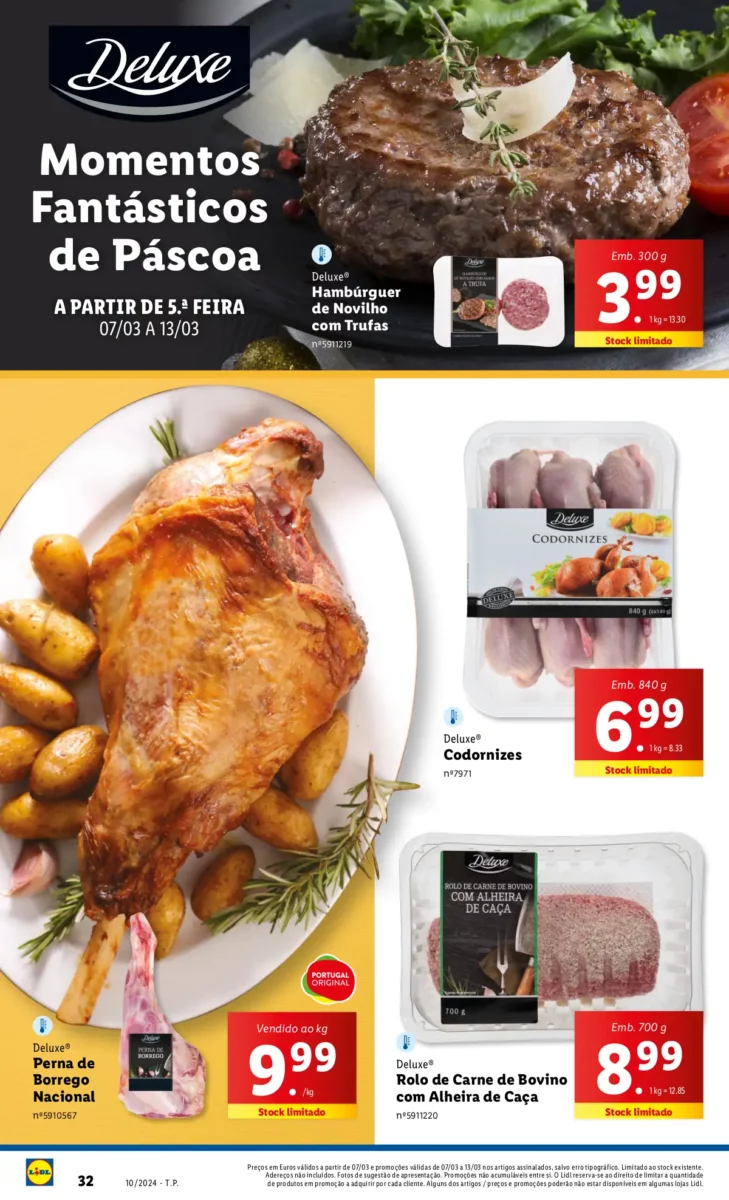 Anteivs&atilde;o Folheto LiDL Promo&ccedil;&otilde;es (7 a 13 mar&ccedil;o)