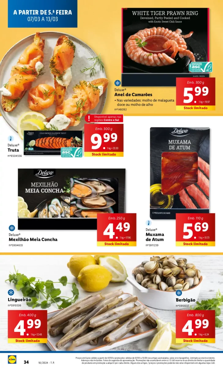 Anteivs&atilde;o Folheto LiDL Promo&ccedil;&otilde;es (7 a 13 mar&ccedil;o)