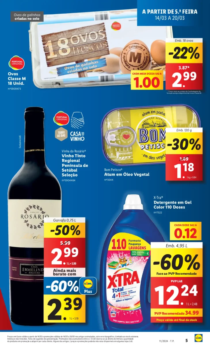 Antevis&atilde;o Folheto LiDL Promo&ccedil;&otilde;es (14 a 20 mar&ccedil;o)